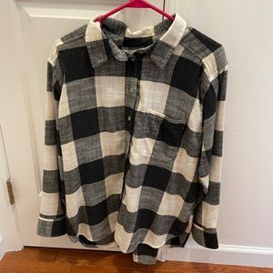 New American Eagle medium boyfriend fit flannel
